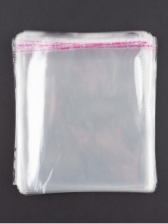 БОПП пакет с клеевым клапаном 12x13+3см 25мкм