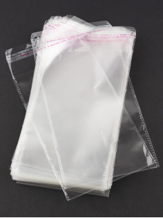 БОПП пакет с клеевым клапаном 15x20+3см 25мкм