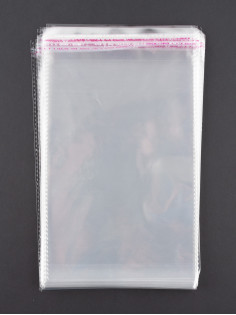 БОПП пакет с клеевым клапаном 15x25+5см 25мкм