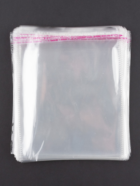 БОПП пакет с клеевым клапаном 17x17+3см 25мкм