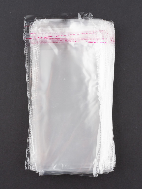 БОПП пакет с клеевым клапаном 27x35+4см 25мкм