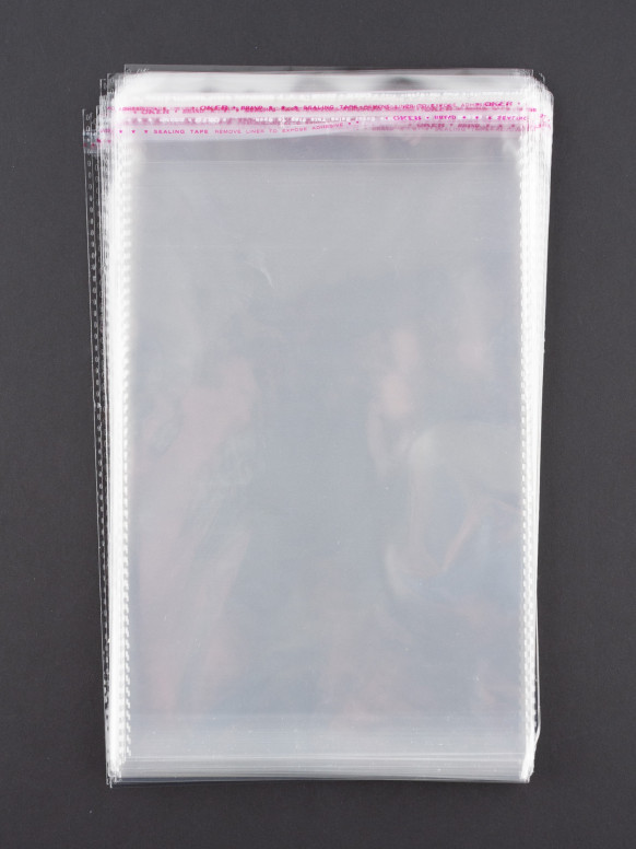 БОПП пакет с клеевым клапаном 35x45+5см 25мкм