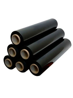 Стрейч-пленка первичная ручная черная