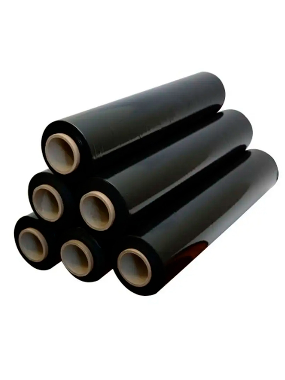 Стрейч-пленка первичная ручная черная